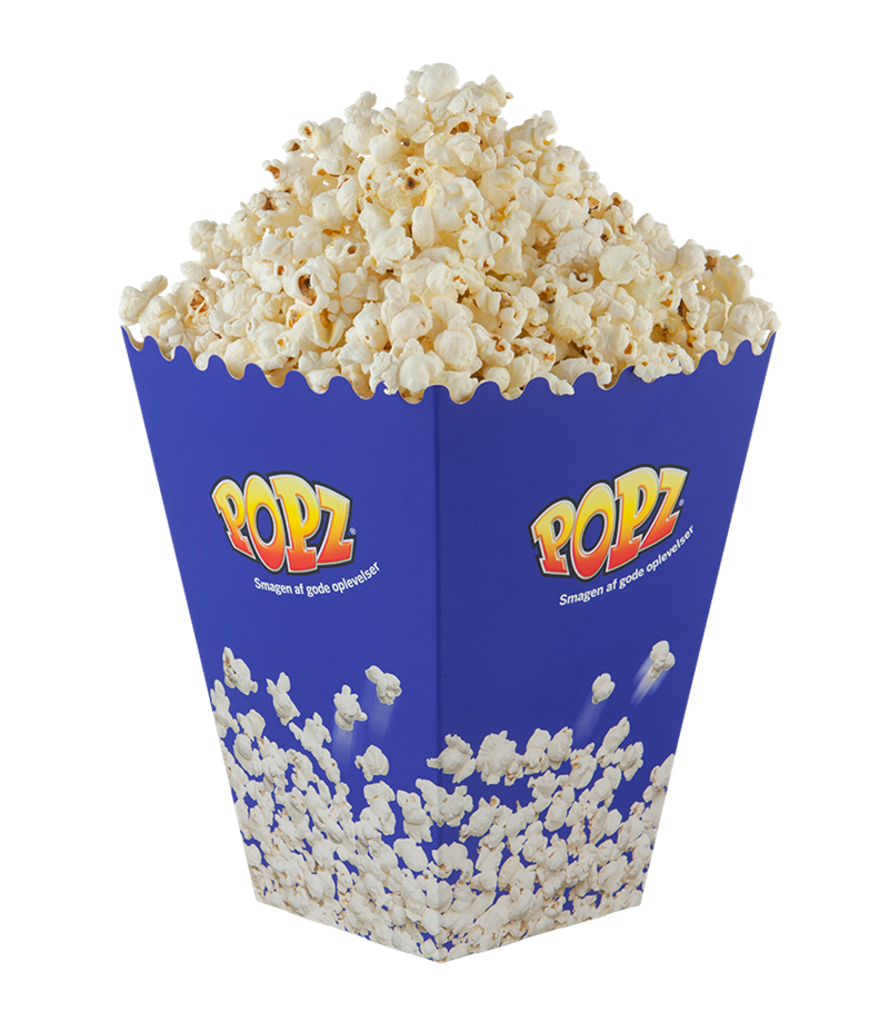 Popz popcornbægre 2,5 ltr. (85 oz.) i krt. med 200 stk.