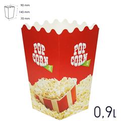 Popcorn Bæger M - Kasse med 500 stk 